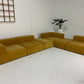 - Six Piece Mustard Modular Sofa