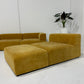 - Six Piece Mustard Modular Sofa