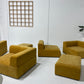 - Six Piece Mustard Modular Sofa