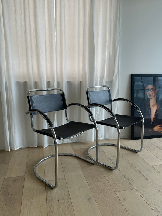 - Set of Two Bauhaus Chairs
