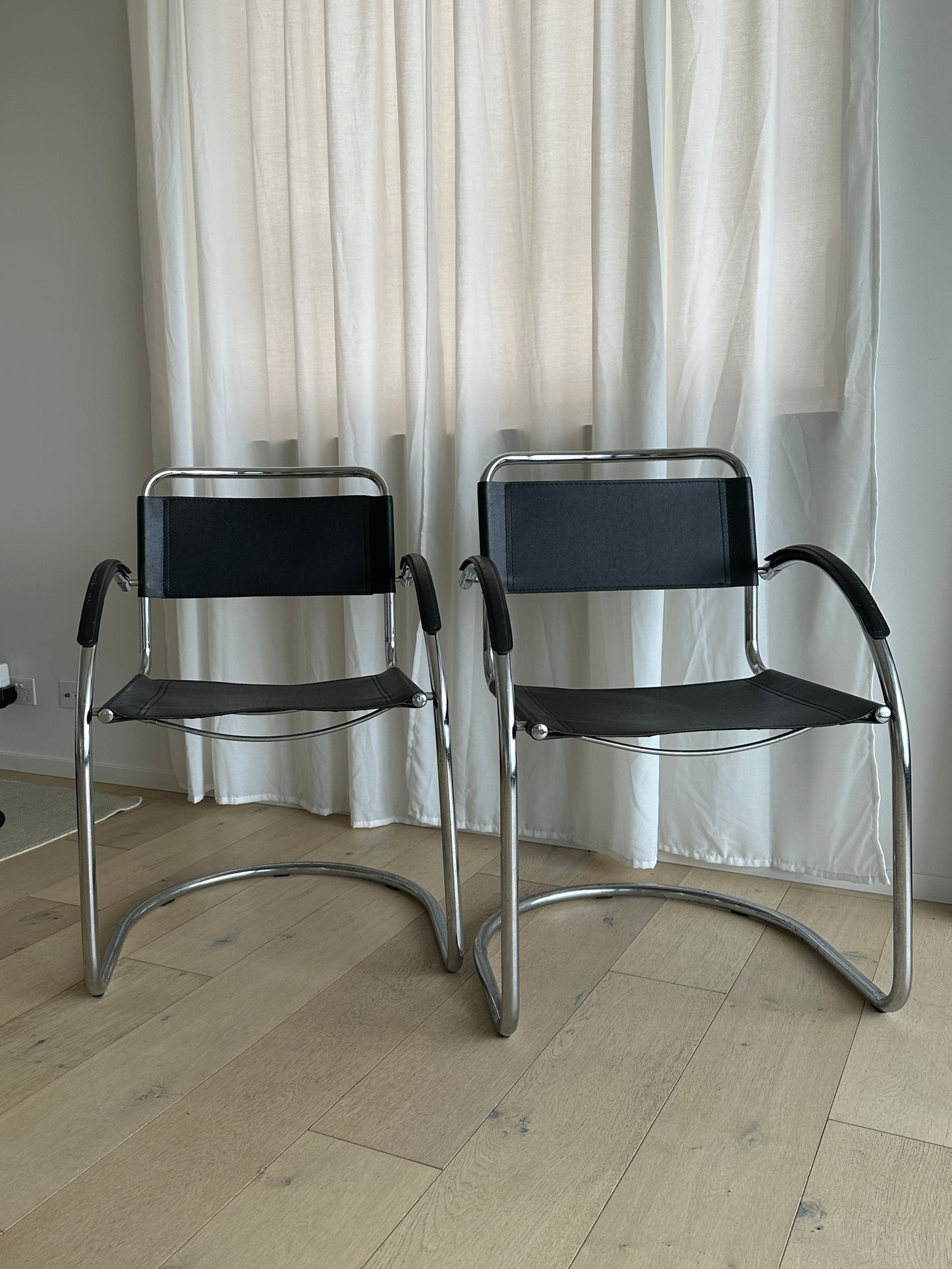 - Set of Two Bauhaus Chairs