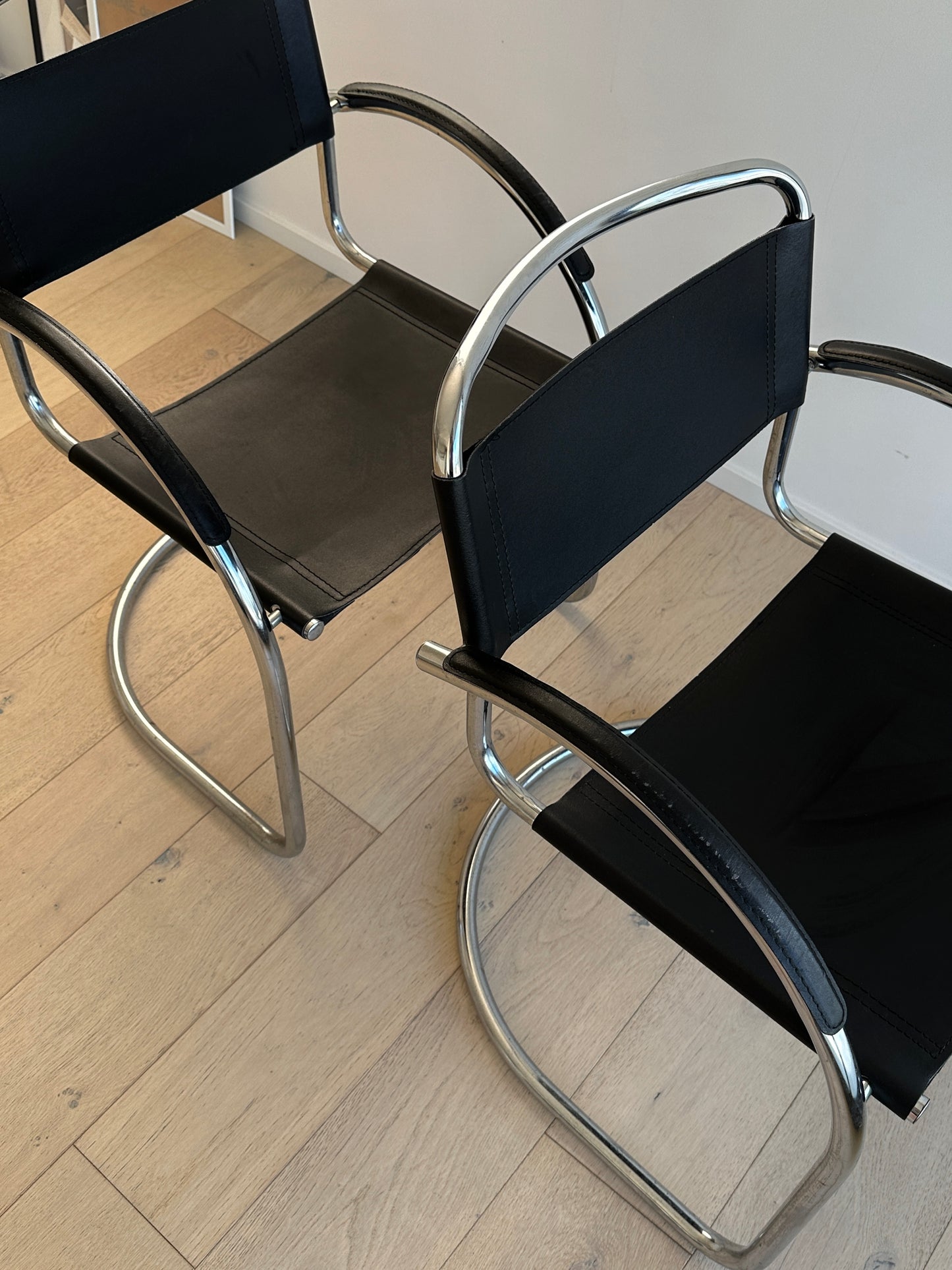 - Set of Two Bauhaus Chairs