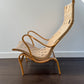 1940s Swedish 'Pernilla' Easy Chair & Footrest by Bruno Mathsson