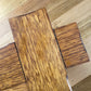 Set of Two Brutalist Oak Side Tables