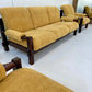 - Corduroy Three-Seater Sofa