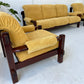 - Corduroy Three-Seater Sofa