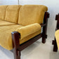 - Corduroy Three-Seater Sofa