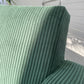 - Green Corduroy Mid Century Corduroy Sofa Set