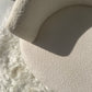 Bouclé Curved Sofa