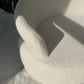 Bouclé Curved Sofa