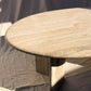 Vintage Oval Travertine Dining Table