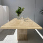 Large Polished Italian Marble Dining Table