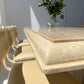 Large Polished Italian Marble Dining Table