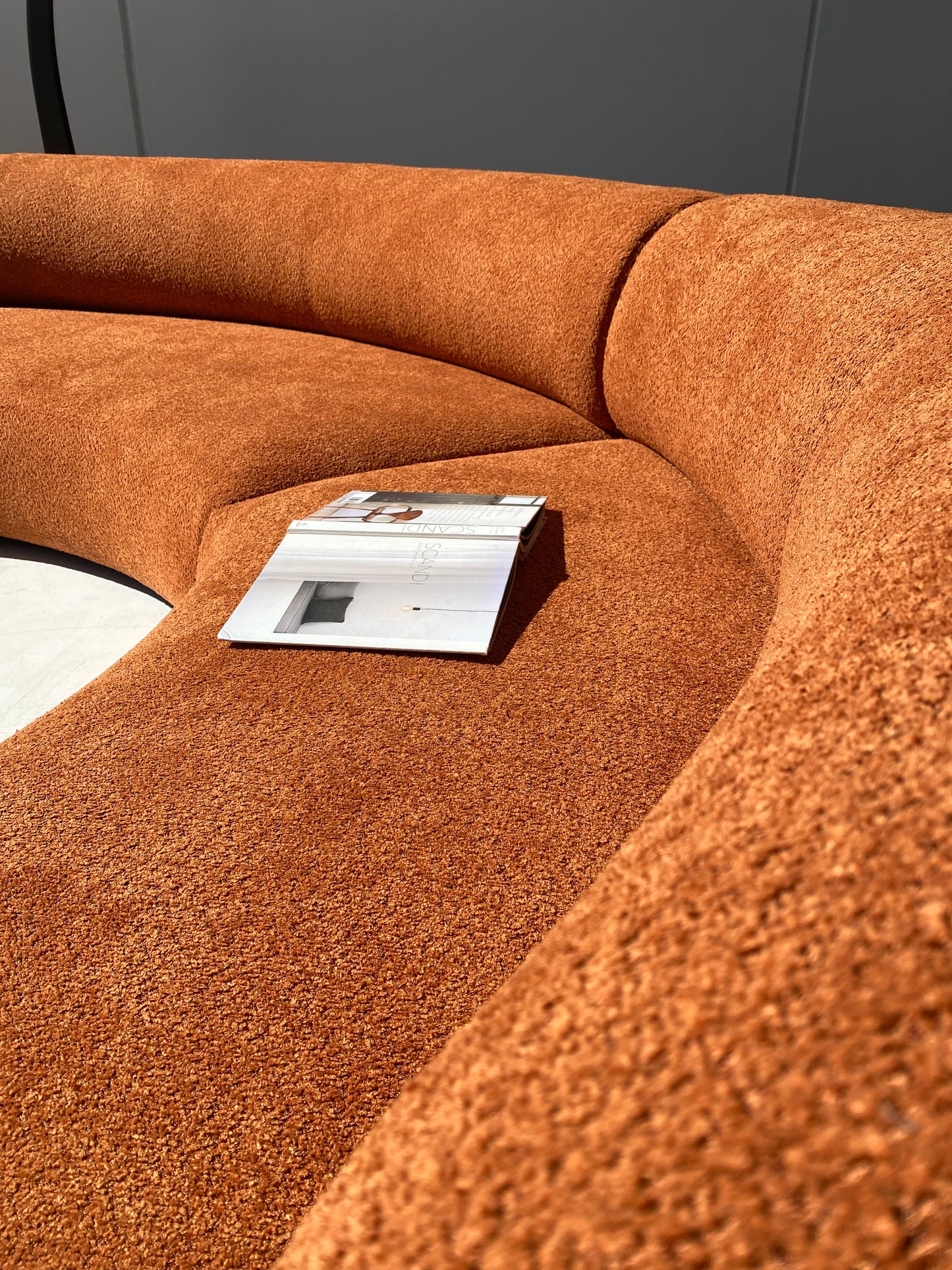 - Vintage Sectional Sofa