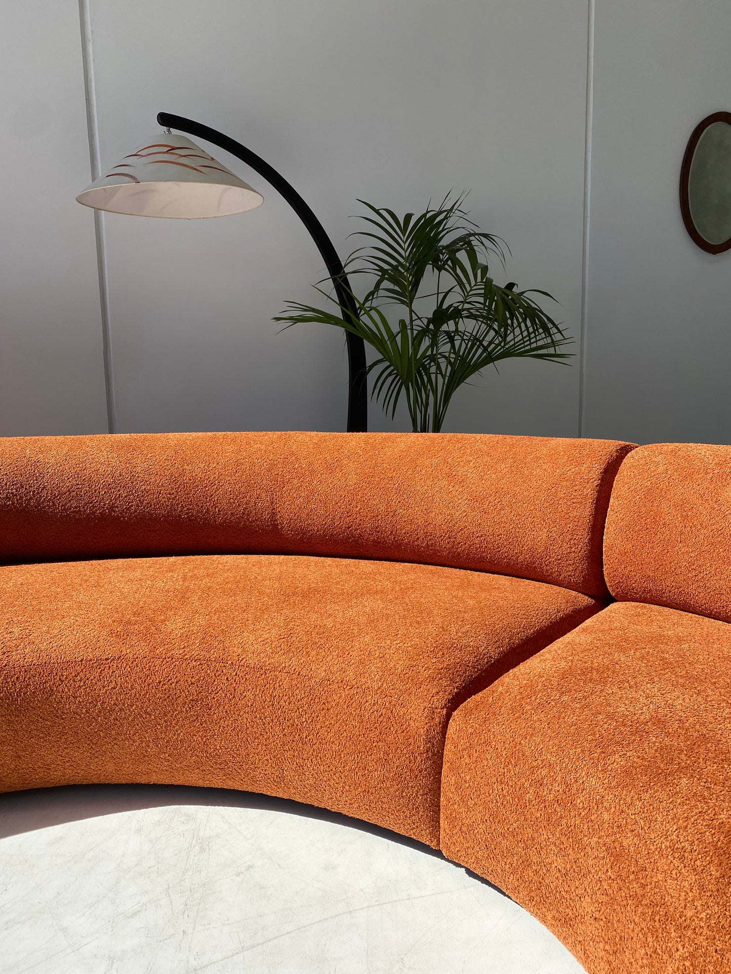 - Vintage Sectional Sofa