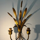 - Large French 'Sheaf of Wheat' Wall Light, c.1960s