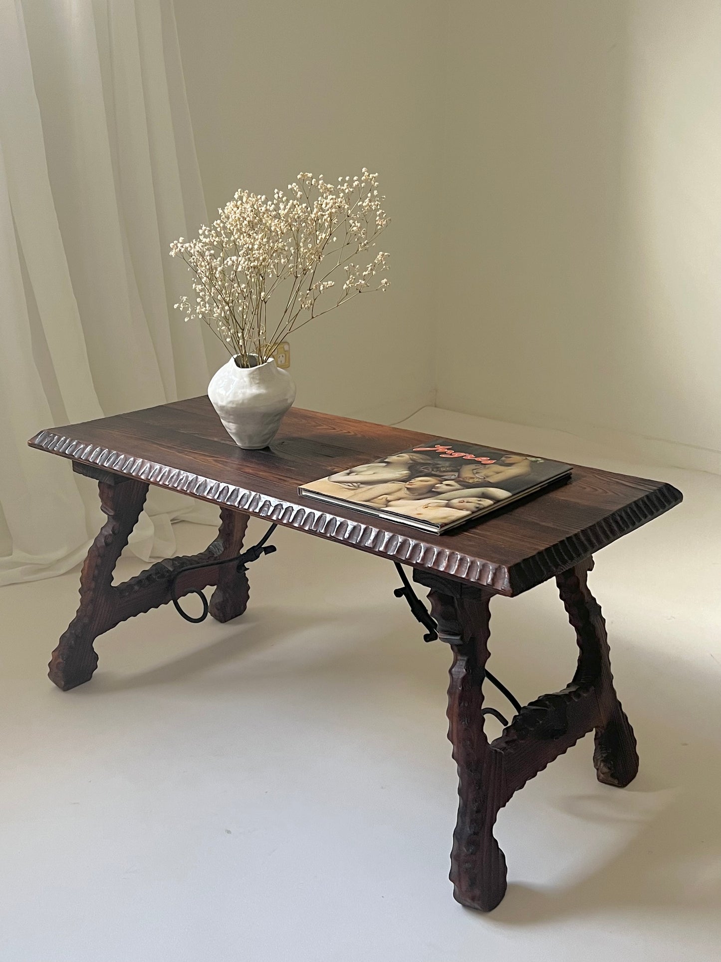 - Antique Spanish Coffee Table