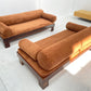 Vintage Daybed & Three Seater Sofa