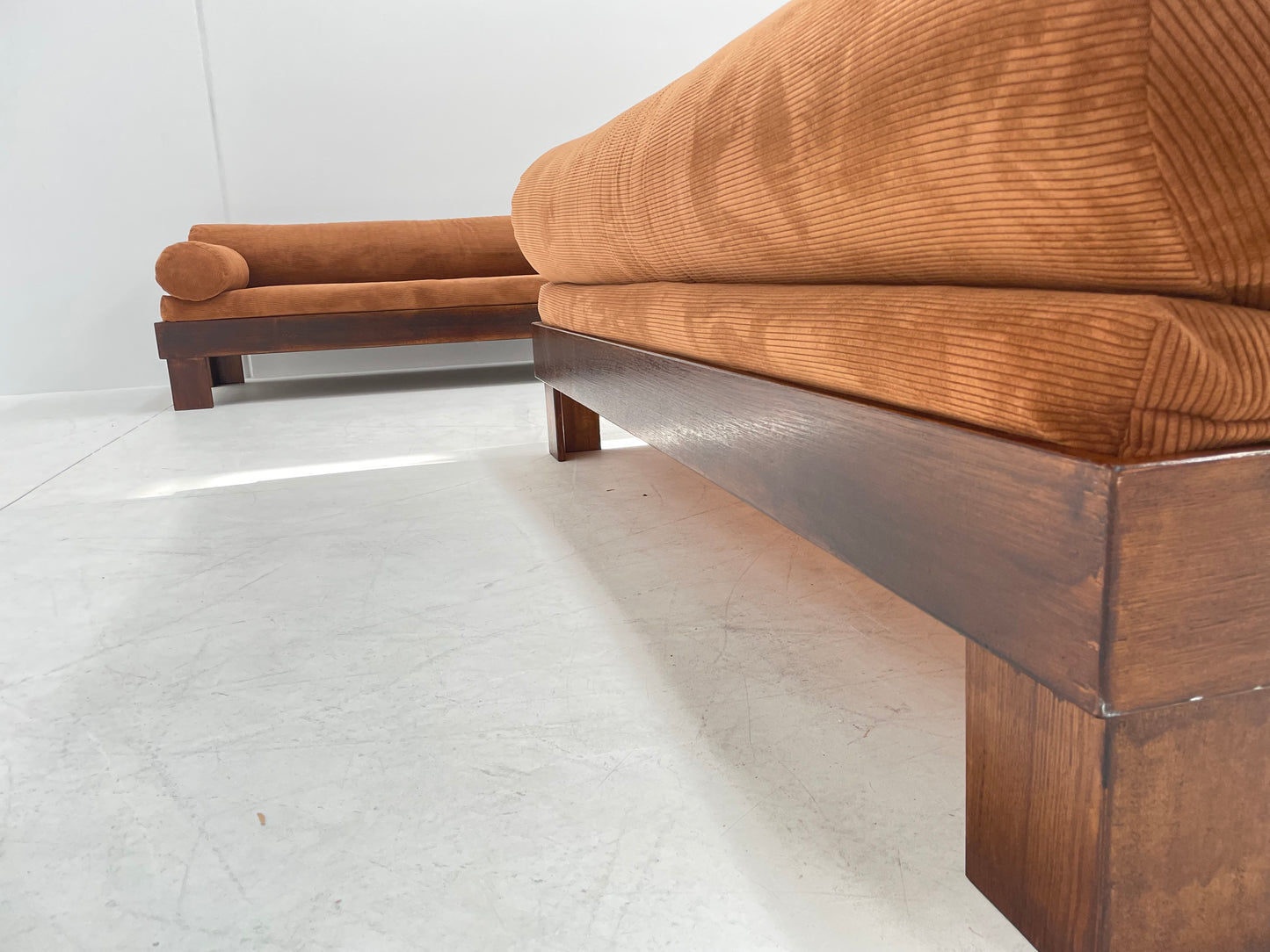 Vintage Daybed & Three Seater Sofa