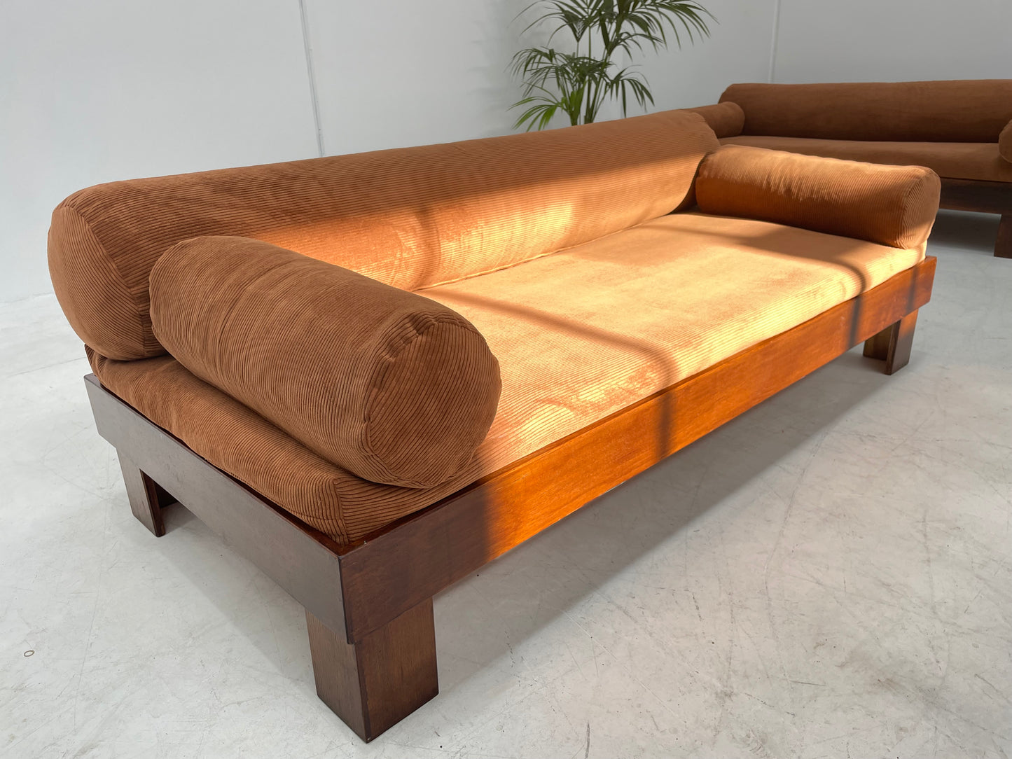 Vintage Daybed & Three Seater Sofa