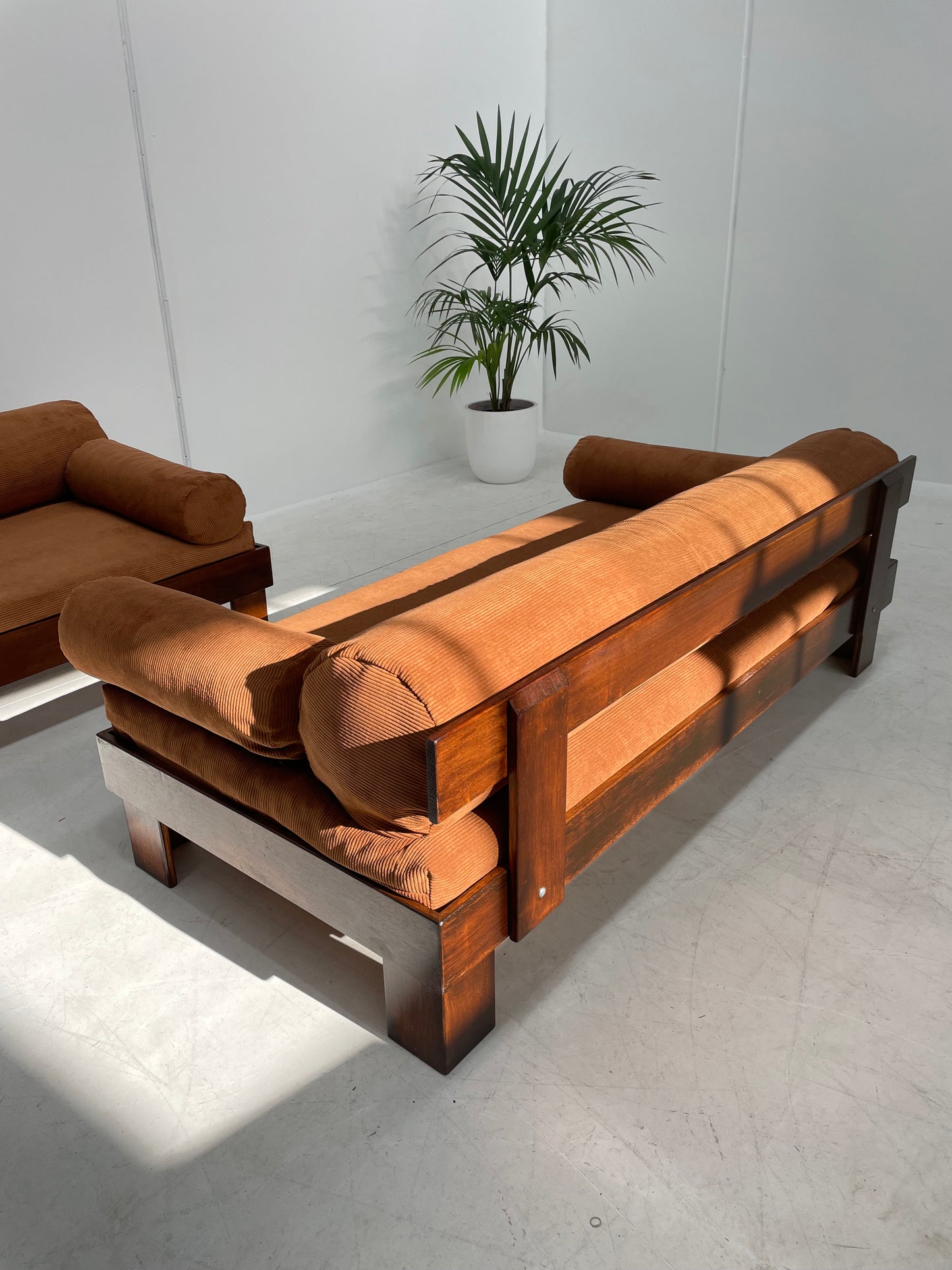 Vintage Daybed & Three Seater Sofa