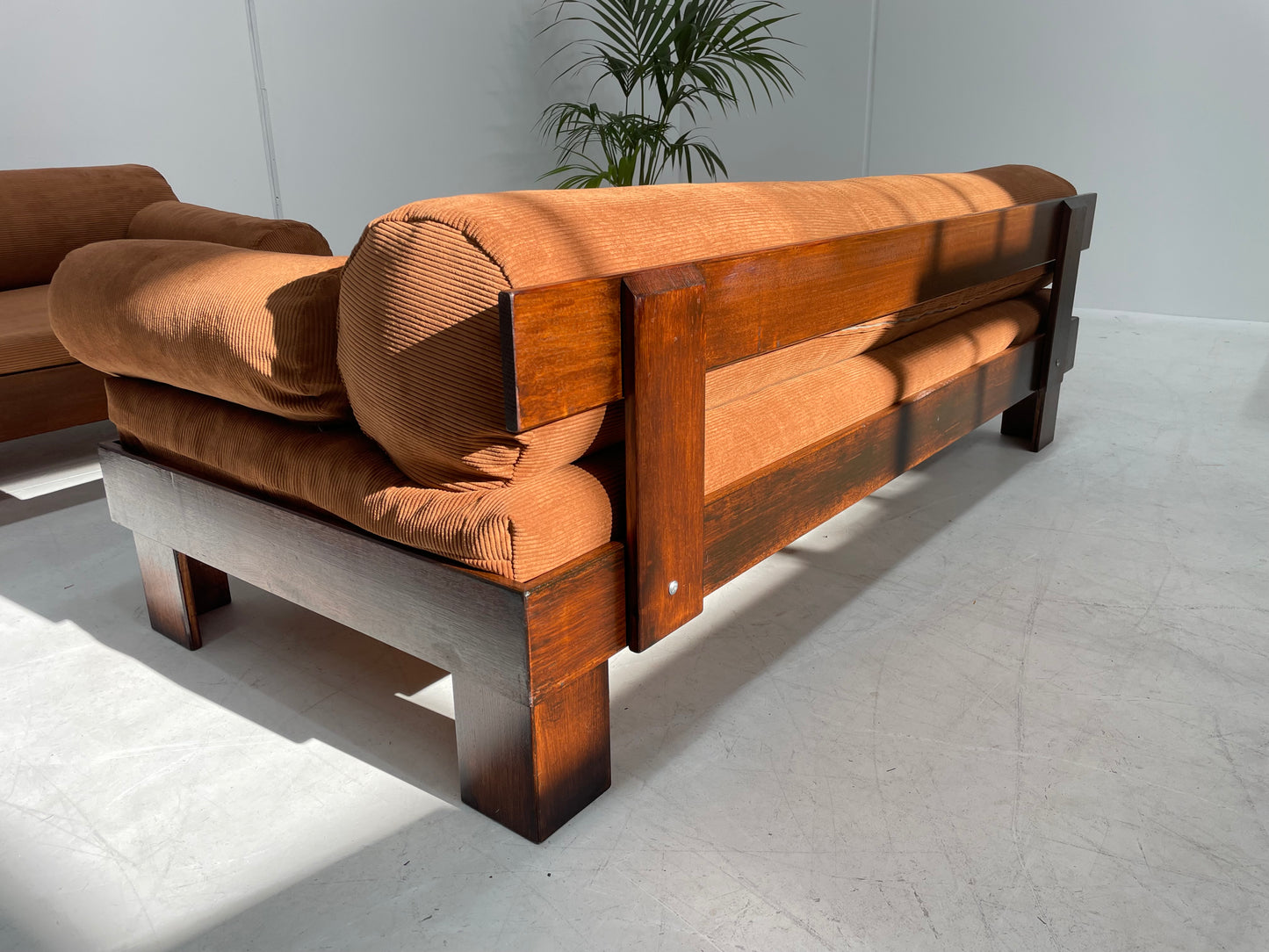 Vintage Daybed & Three Seater Sofa