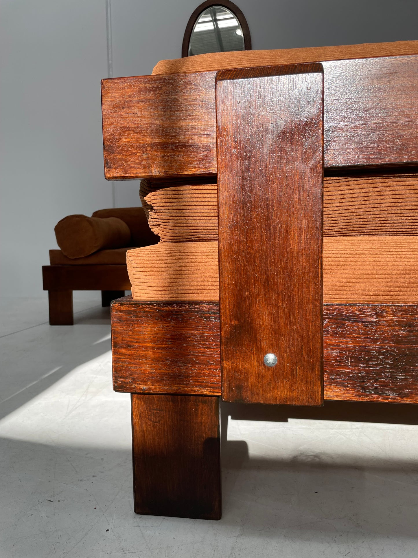 Vintage Daybed & Three Seater Sofa