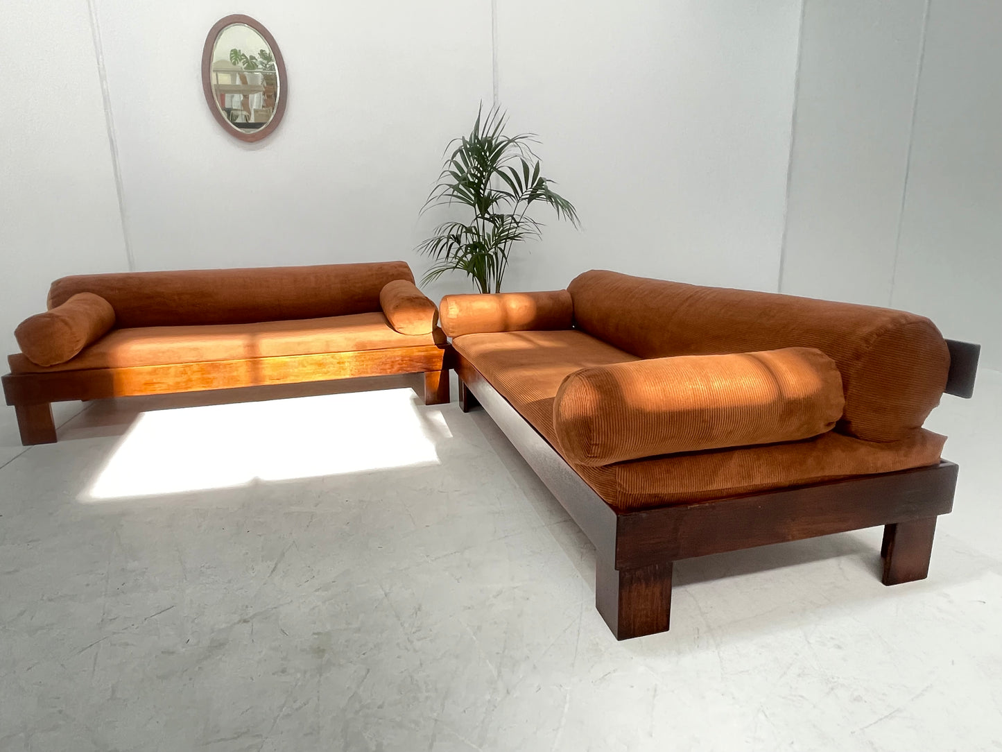 Vintage Daybed & Three Seater Sofa