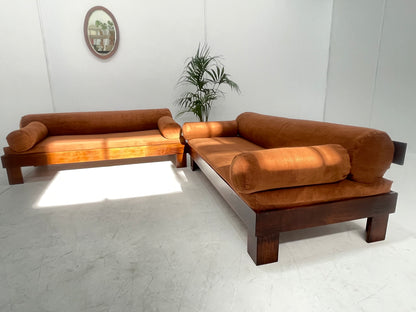 Vintage Daybed & Three Seater Sofa