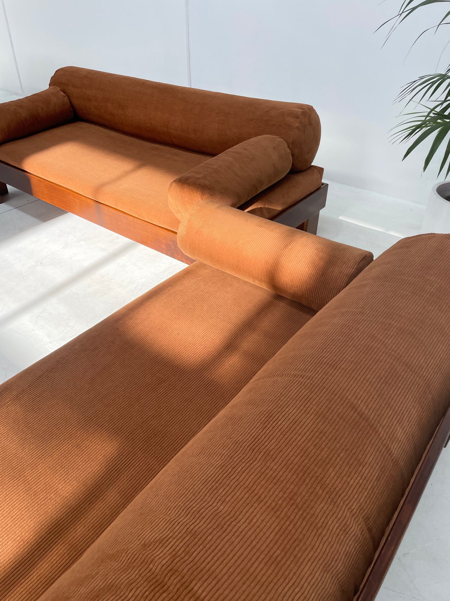 Vintage Daybed & Three Seater Sofa