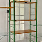 - Vintage Ikea Niklas Modular Shelving System in Meadow Green Unit #1