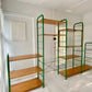 - Vintage Ikea Niklas Modular Shelving System in Meadow Green Unit #1