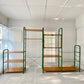 - Vintage Ikea Niklas Modular Shelving System in Meadow Green Unit #1