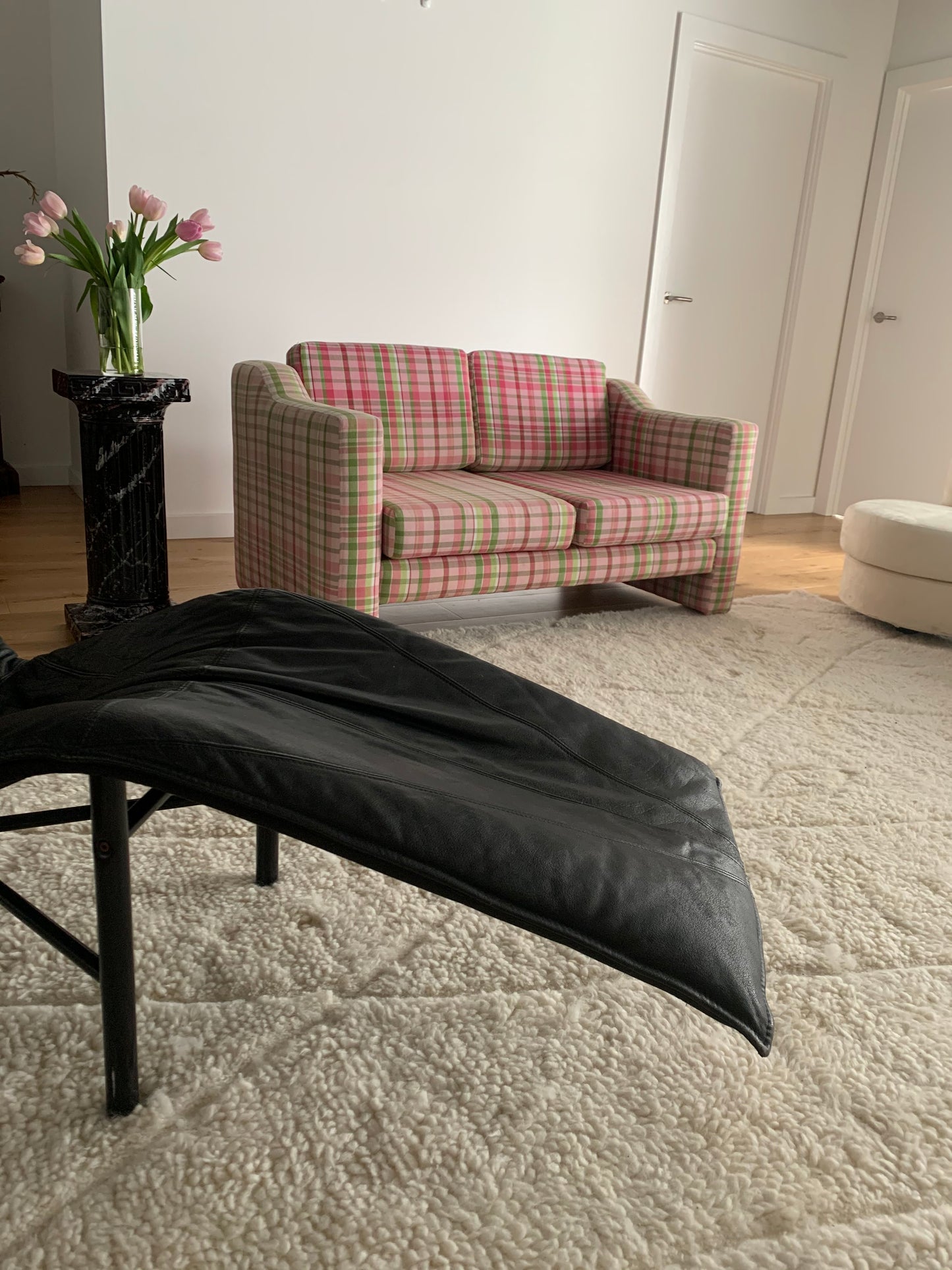 Gelato Plaid Sofa by Sabien Interiors, 1980