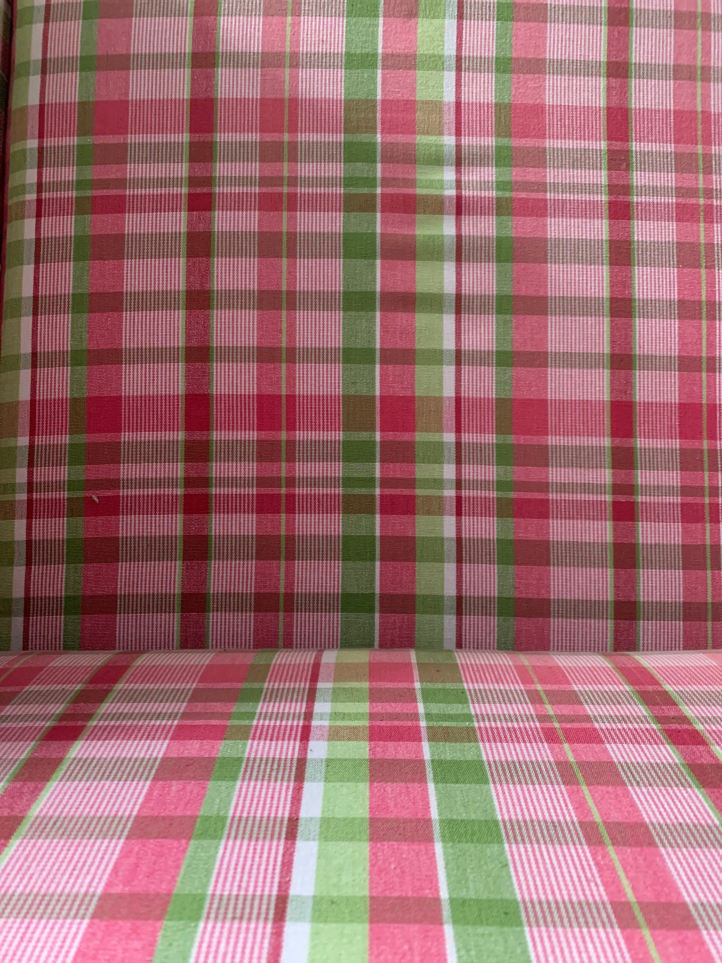 Gelato Plaid Sofa by Sabien Interiors, 1980