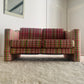 Gelato Plaid Sofa by Sabien Interiors, 1980