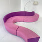 - Large Pink Modular Sofa