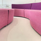 - Large Pink Modular Sofa