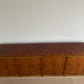 Vintage Burl & Brass Sideboard