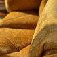 - Burnt Amber Three Piece Modular Sofa