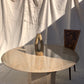 Vintage Round Granite Dining Table