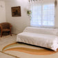 - Vintage Handmade Swirl Reversible Rug