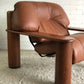 - Tan Leather Occasional Chair by Pacific Green - Chair #2
