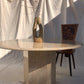 Vintage Round Granite Dining Table