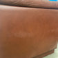 - Brown Leather Modular Sofa