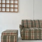 - Vintage Plaid Modular Sofa