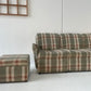 - Vintage Plaid Modular Sofa