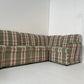 - Vintage Plaid Modular Sofa