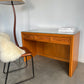 Vintage Timber and Cane Desk