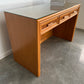 Vintage Timber and Cane Desk